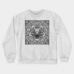 Signs of the Wolf (Square) Crewneck Sweatshirt